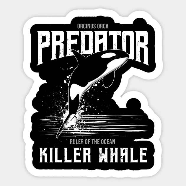 Orca - Killer Whale Sticker by Hariolf´s Mega Store